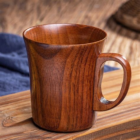 can you drink coffee out of a wooden mug